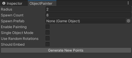 Unity Object Painter Tool Guide -Brandon L'Abbe
